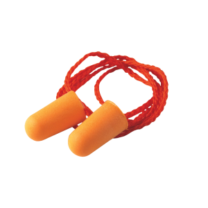 3M 1110 Corded Foam Earplugs